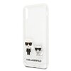 Etui KARL LAGERFELD Karl & Choupette do Apple iPhone X/Xs Przezroczysty Kompatybilność Apple iPhone X