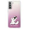 Etui KARL LAGERFELD Choupette Fun do Samsung Galaxy S21+ Różowy Model telefonu Galaxy S21+