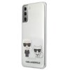 Etui KARL LAGERFELD Transparent Karl & Choupette do Samsung Galaxy S21+ Przezroczysty Seria telefonu Galaxy S