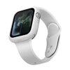Etui UNIQ Lino do Apple Watch Series 4/5/6/SE (44 mm) Biały