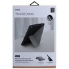 Etui na iPad 10.2 2019 UNIQ Transforma Rigor Czarny Dedykowana do tabletów o przekątnej [cal] 10.2