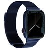Pasek UNIQ Dante do Apple Watch 1/2/3/4/5/6/7/8/9/SE/SE2 (38/40/41mm) Niebieski Kolor Niebieski
