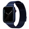 Pasek UNIQ Dante do Apple Watch 1/2/3/4/5/6/7/8/9/SE/SE2 (38/40/41mm) Niebieski