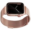 Pasek UNIQ Dante do Apple Watch 1/2/3/4/5/6/7/8/9/SE/SE2 (38/40/41mm) Złoto-różowy Materiał Stal nierdzewna