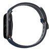 Pasek UNIQ Straden do Apple Watch 4/5/6/7/SE (42/44/45 mm) Niebieski Materiał Silikon
