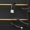 Kabel pleciony USB - Lightning USAMS U41 2 m Czarny Rodzaj Kabel