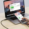 Kabel USB-C - USB-C USAMS SJ459USB01 U43 100W Fast Charge 1.2 m Czarny Rodzaj Kabel