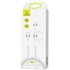 Kabel USB-C - USB-C/Lightning USAMS U31 SJ403USB02 60W 1.2 m Biały Długość [m] 1.2