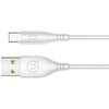 Kabel USB - USB-C USAMS SJ267USB02 U18 1 m Biały Długość [m] 1