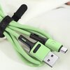 Kabel USB - USB-C USAMS U52 SJ436USB04 10W 1 m Fioletowy Typ USB-A - USB Typ-C
