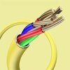 Kabel USB - USB-C USAMS U52 SJ436USB04 10W 1 m Fioletowy Długość [m] 1
