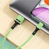 Kabel USB - Micro USB USAMS SJ435USB02 U52 10W 1 m Zielony Długość [m] 1