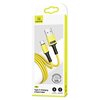Kabel USB - USB-C USAMS U52 SJ436USB03 10W 1 m Żółty