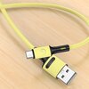 Kabel USB - USB-C USAMS U52 SJ436USB03 10W 1 m Żółty Rodzaj Kabel