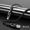 Kabel USB - Lightning USAMS U36 2A 1.2 m Czarny Typ USB-A - Lightning