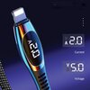 Kabel USB - Lightning USAMS U36 2A 1.2 m Czarny Dedykowany model Apple iPhone