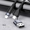 Kabel USB-C - Lightning USAMS U31 SJ404USB01 30W 1.2m Czarny Typ Lightning - Micro USB