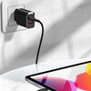 Ładowarka sieciowa USAMS T35 CC121TC02 20W Czarny Rodzaj złącza USB - 1 szt.