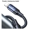 Kabel USB-C - Lightning USAMS 1.2 m 20W Czarny Gwarancja 24 miesiące