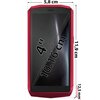 Smartfon CUBOT Pocket 4/64GB 4" Czerwony Pamięć RAM 4 GB