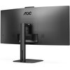 Monitor AOC V5 CU34V5CW 34" 3440x1440px 100Hz 1 ms [MPRT] Curved Nowa klasa energetyczna G