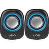 Głośniki UGO Tamu S100 Czarno-niebieski Liczba głośników 2