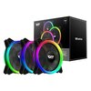 Wentylator DARKFLASH DR12 Pro Czarny (3 szt.)