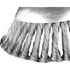 Szczotka druciana GRAPHITE 55H100 150mm Materiał Drut stalowy