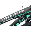Rower górski MTB INDIANA X-Pulser 3.7 D21 27.5 cala damski Czarno-zielony Kolory dostępne w ofercie producenta Czarno-zielony