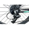 Rower górski MTB INDIANA X-Pulser 3.7 D21 27.5 cala damski Czarno-zielony Wyposażenie Odblaski