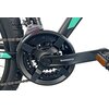 Rower górski MTB INDIANA X-Pulser 3.7 D21 27.5 cala damski Czarno-zielony Kolekcja 2023