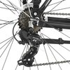 Rower trekkingowy INDIANA X-Road 1.0 M19 28 cali męski Czarny Wyposażenie Dzwonek