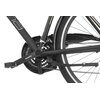 Rower trekkingowy INDIANA X-Road 3.0 M21 28 cali męski Czarny Wyposażenie Odblaski