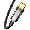 Kabel USB - USB-C BASEUS Explorer 100W 1 m Czarny Rodzaj Kabel