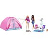 Lalka Barbie Kempingowy namiot HGC18 Typ Lalka z akcesoriami