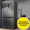 Lodówka ELECTROLUX ELT9VE52U0 Side by Side No frost 190cm Srebrna Kolor / wykończenie boków Stal szlachetna