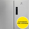 Lodówka ELECTROLUX ELT9VE52U0 Side by Side No frost 190cm Srebrna Kolor / wykończenie frontu Stal szczotkowana
