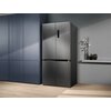 Lodówka ELECTROLUX ELT9VE52U0 Side by Side No frost 190cm Srebrna Szklane wykończenie drzwi Nie