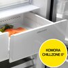 Lodówka ELECTROLUX ELT9VE52M0 Side by Side No frost 190cm Czarna Położenie zamrażarki Side by Side
