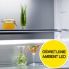Lodówka ELECTROLUX ELT9VE52M0 Side by Side No frost 190cm Czarna Kolor producenta Czarne szkło