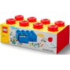 Pojemnik na LEGO z szufladkami Brick 8 Czerwony 40061730 Płeć Dziewczynka