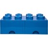 Pojemnik na LEGO z szufladkami Brick 8 Niebieski 40061731 Wymiary [cm] 50 x 18 x 25