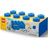 Pojemnik na LEGO z szufladkami Brick 8 Niebieski 40061731 Płeć Dziewczynka