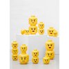 Pojemnik na LEGO mini głowa Chłopiec Żółty 40331724 Płeć Dziewczynka