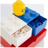 Pojemnik na LEGO z szufladką Brick 8 Czerwony 40211730 Kolor Czerwony
