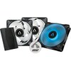 Wentylator ARCTIC P12 PWM PST RGB (3 szt.) Podświetlenie Tak
