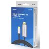 Kabel USB Typ-C - HDMI SAVIO CL-170 1 m Rodzaj Kabel