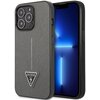Etui GUESS Saffiano Triangle Logo do Apple iPhone 13 Pro Srebrny Marka telefonu Apple