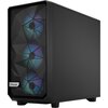 Obudowa FRACTAL DESIGN Meshify 2 Lite RGB TG Light Tint Czarny Standard płyty głównej microATX