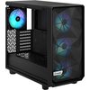 Obudowa FRACTAL DESIGN Meshify 2 Lite RGB TG Light Tint Czarny Standard płyty głównej Mini-ITX